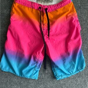 Men’s Billabong Multicolor Swim Shorts Size 27/14